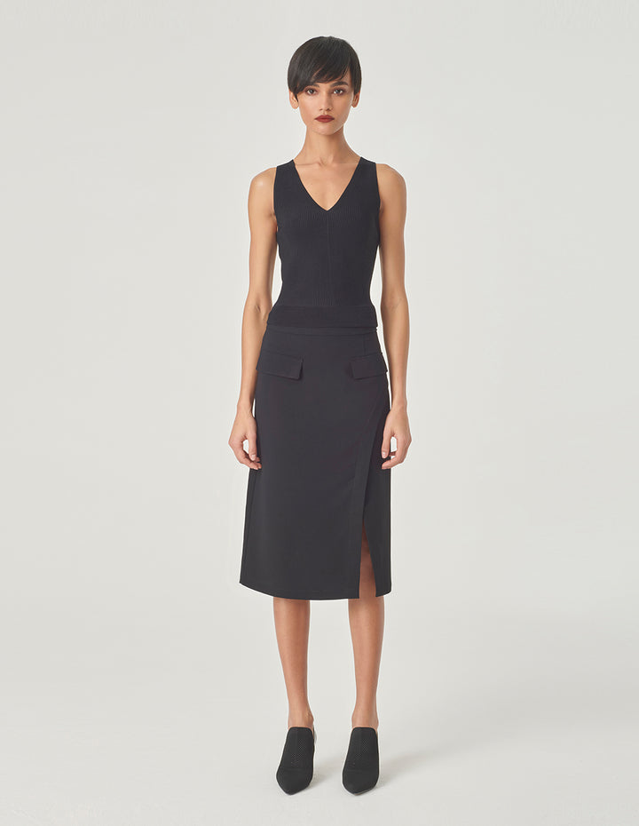 MARYLING V-Neck Knitted Vest