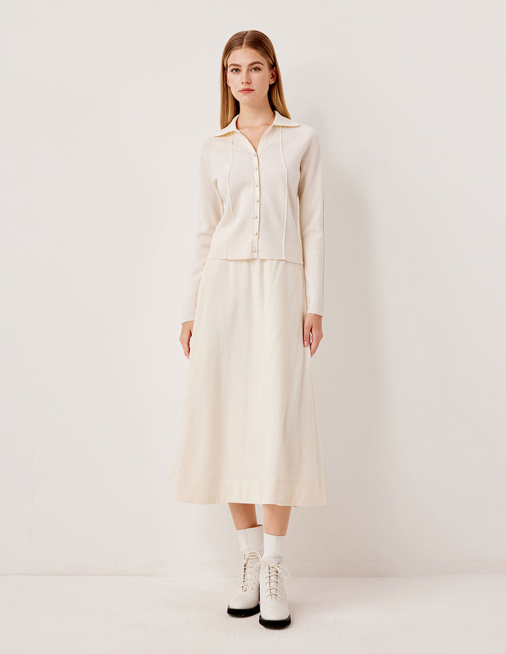 MARYLING A-Line Knee-Length Skirt