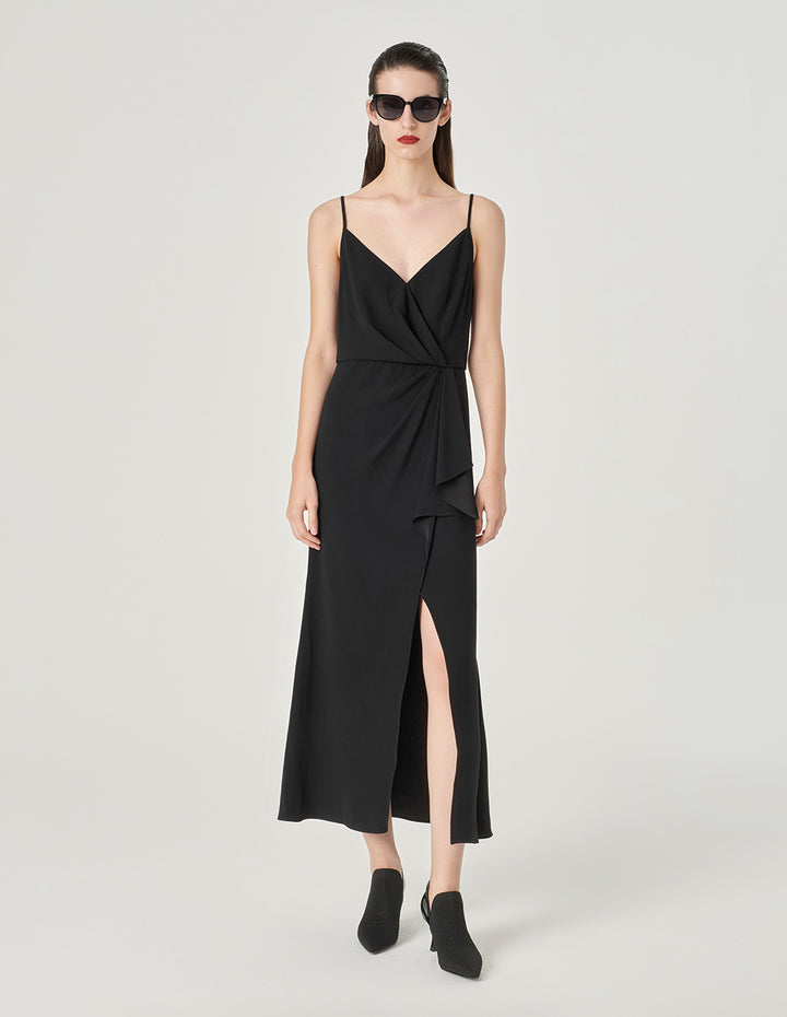 MARYLING Strappy Asymmetrical Dress