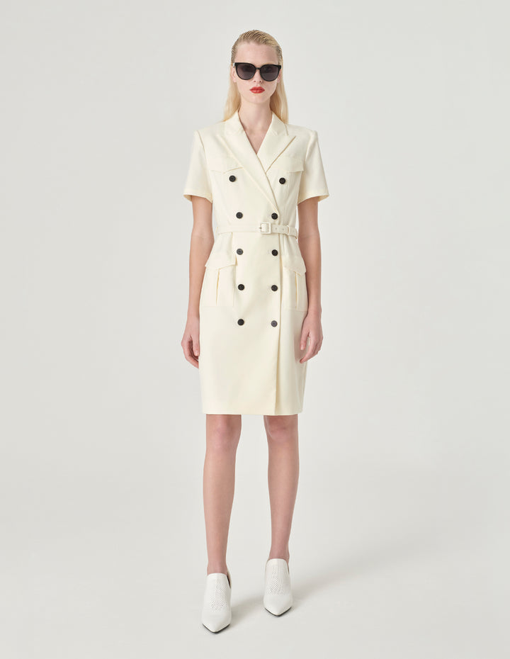 MARYLING Double Breasted Suit Dress