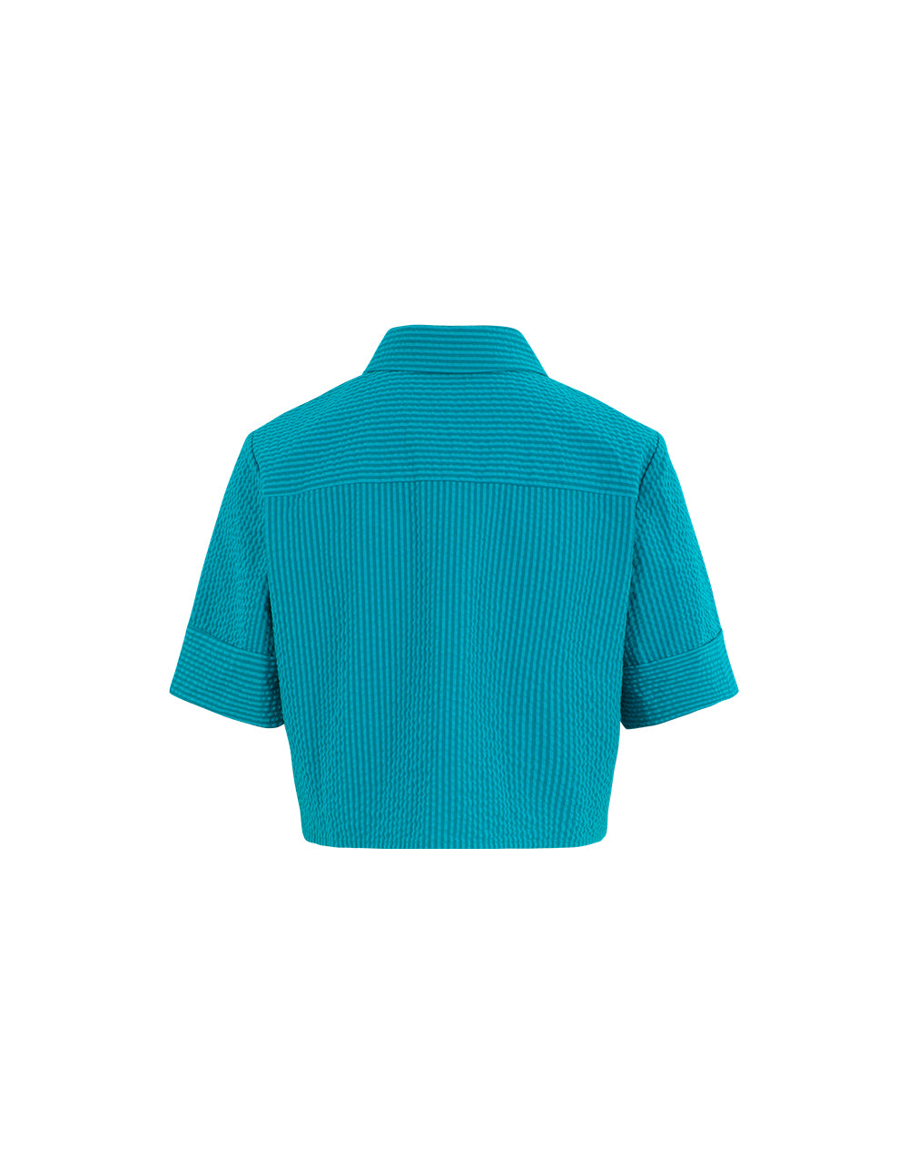 MARYLING Lapel Short-Sleeved Blouse