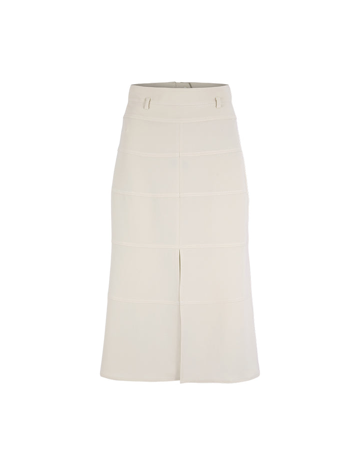 MARYLING Slit High Waist Fishtail Skirt