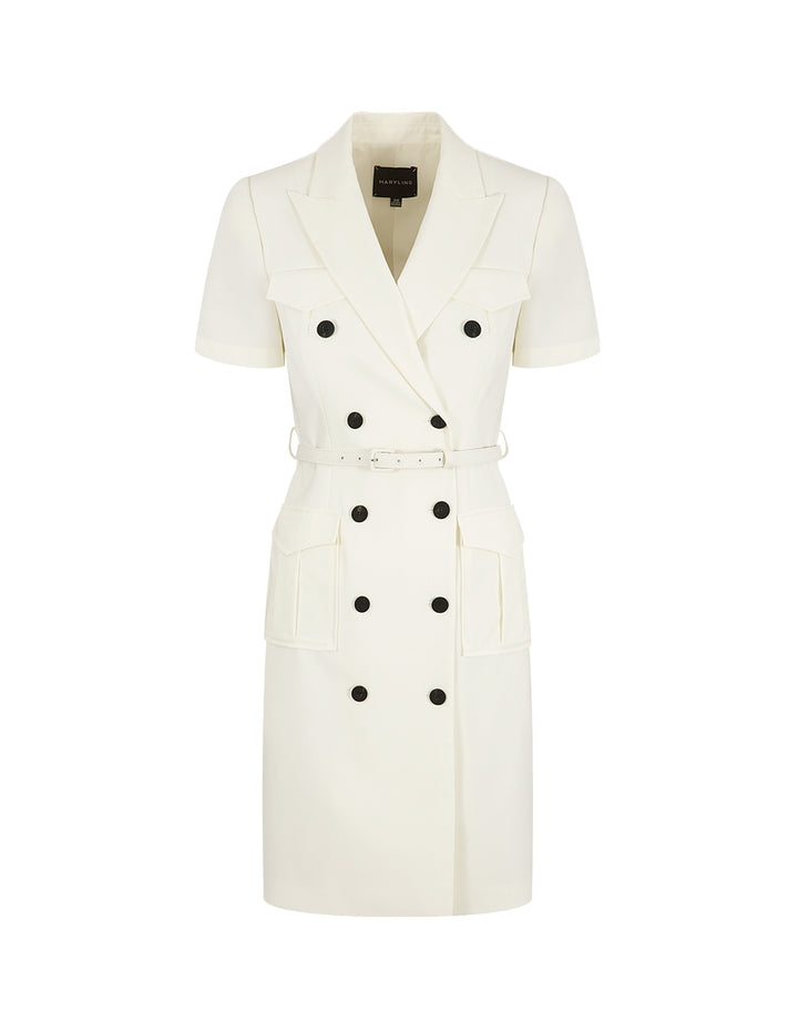 MARYLING Double Breasted Suit Dress