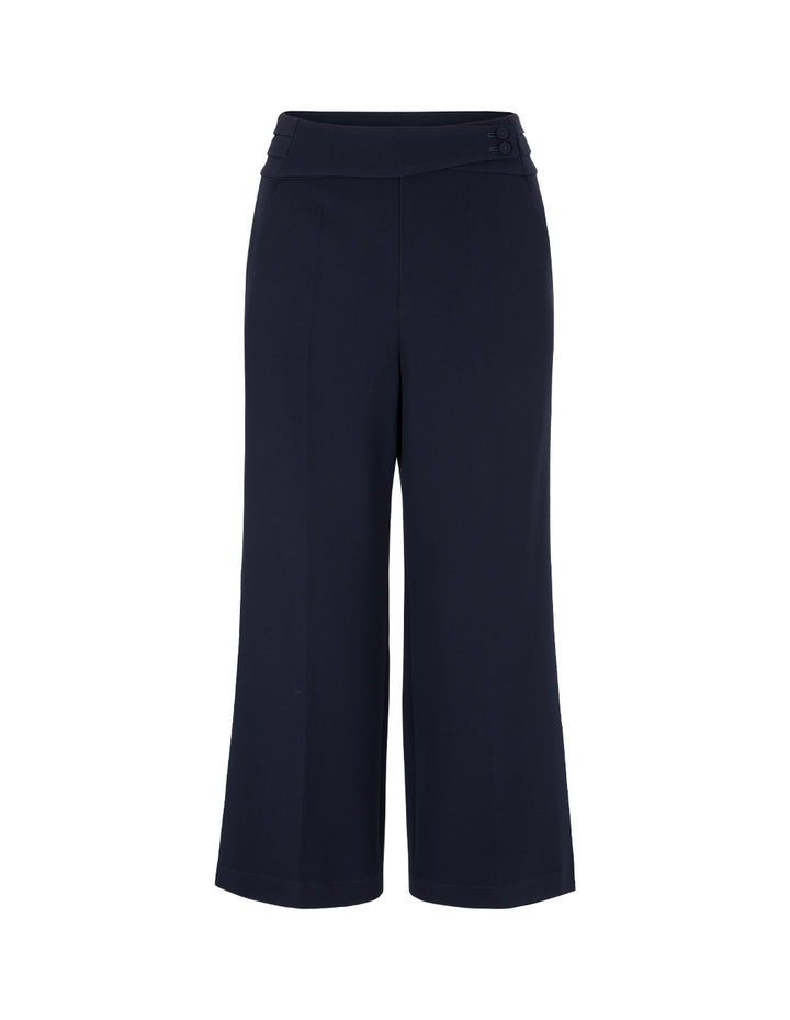 MARYLING High-Waist Wide-Leg Straight Trousers