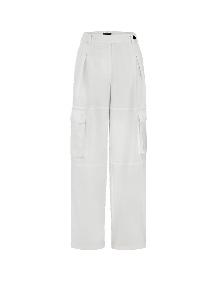 MARYLING Relaxed Fit Straight-Leg Trousers With Pockets