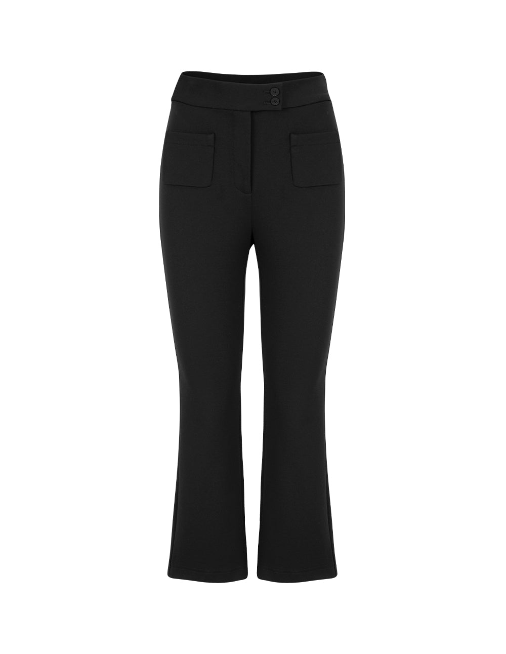 MARYLING Ankle-Length Flare Knitted Pants