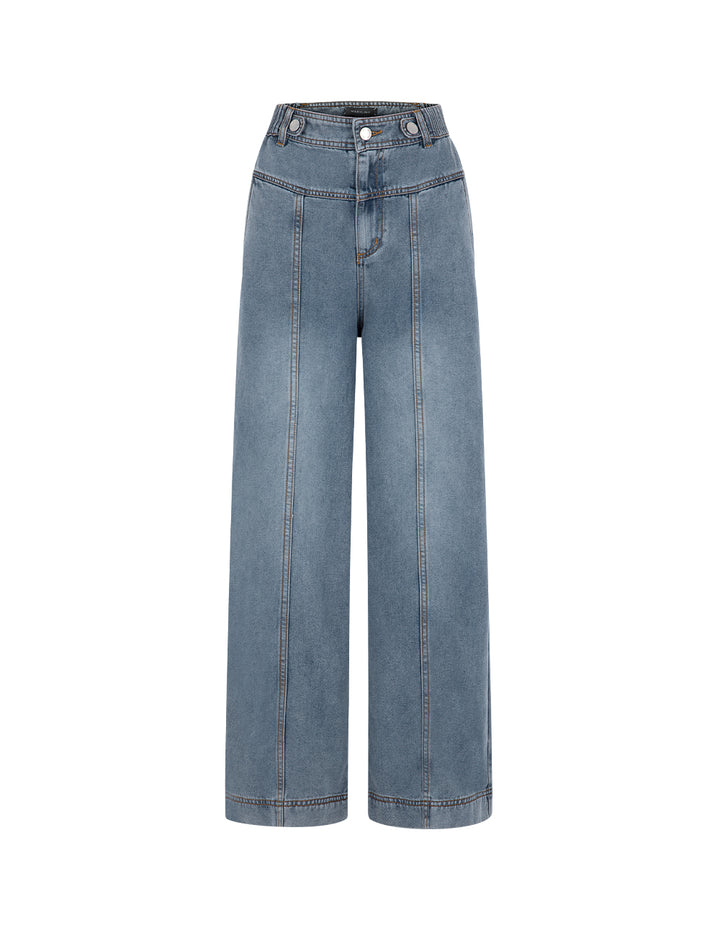 MARYLING Stretch Wide Leg Jeans
