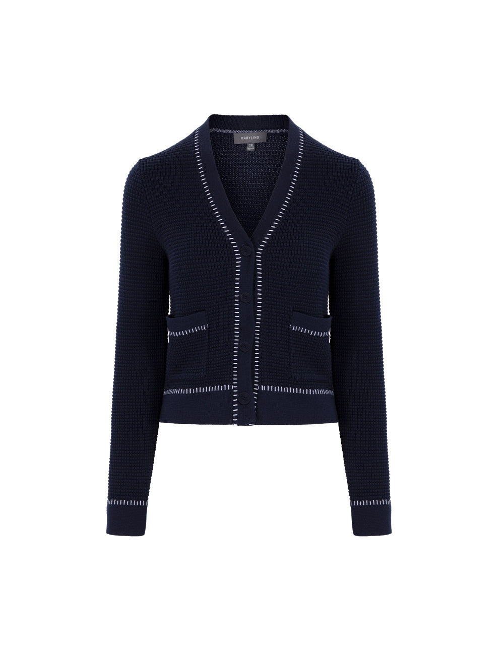 MARYLING V-Neck Knitted Cardigan