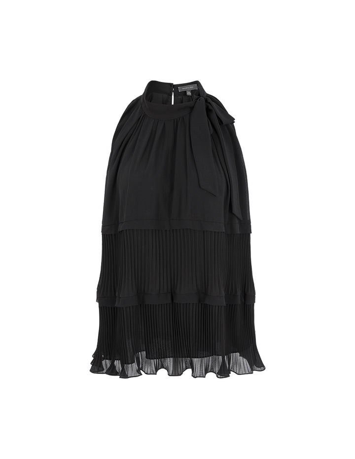 MARYLING Off-The-Shoulder Pleated Top