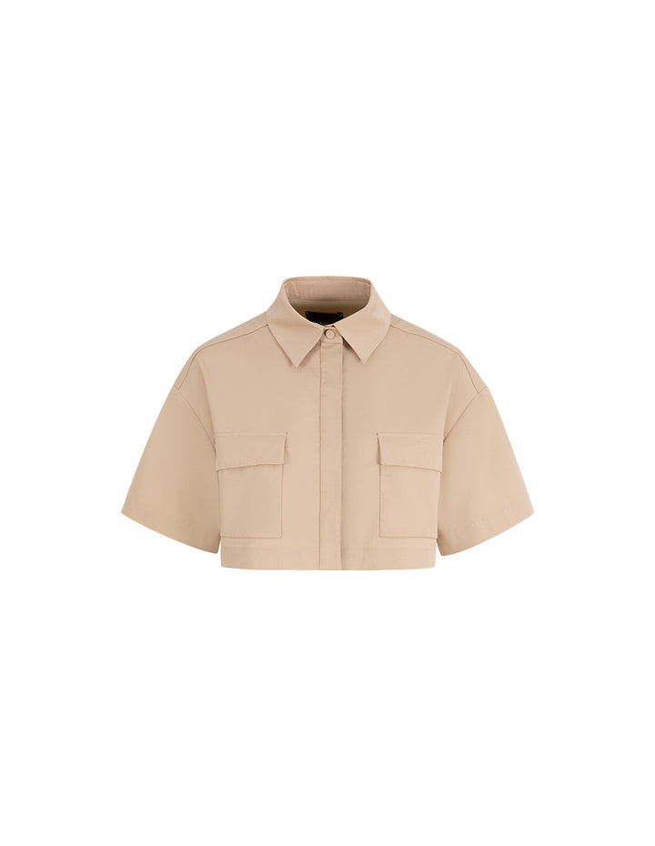 MARYLING Loose Short Sleeve Blouse