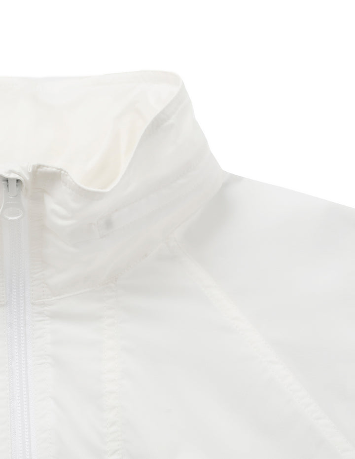 MARYLING Hooded Long-Sleeve Sun Protection Long Windbreaker