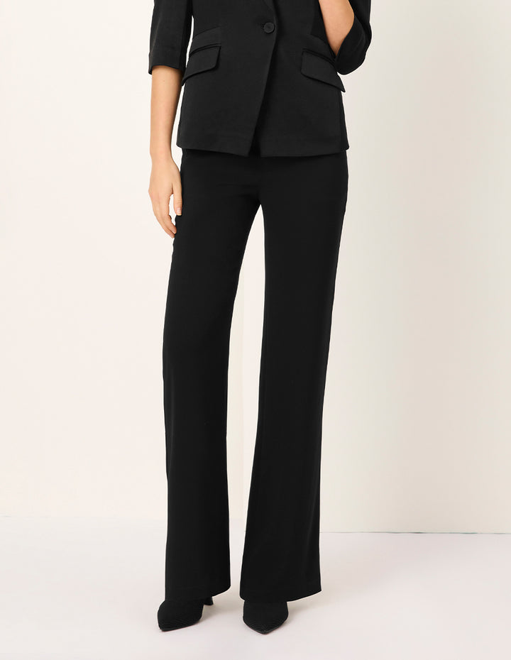 MARYLING Black High-Waist Trousers