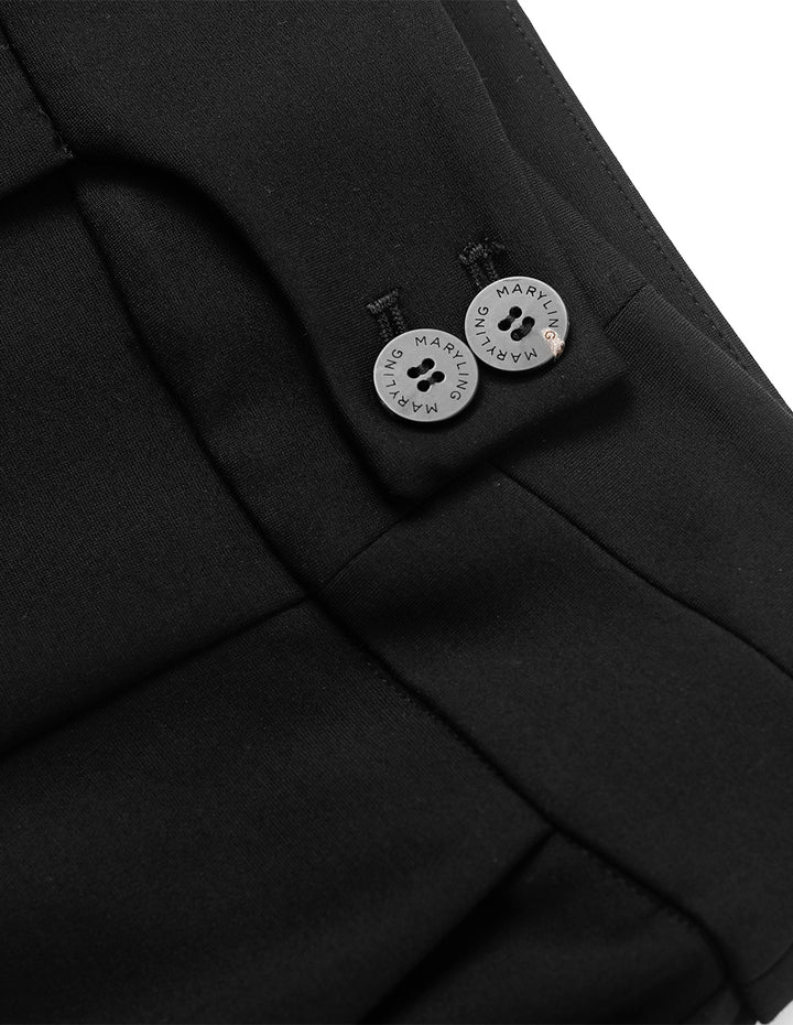 MARYLING Casual Slim-Fit Pencil Trousers