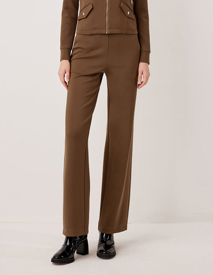 MARYLING High-Waisted Straight Fit Versatile Wide Leg Pants