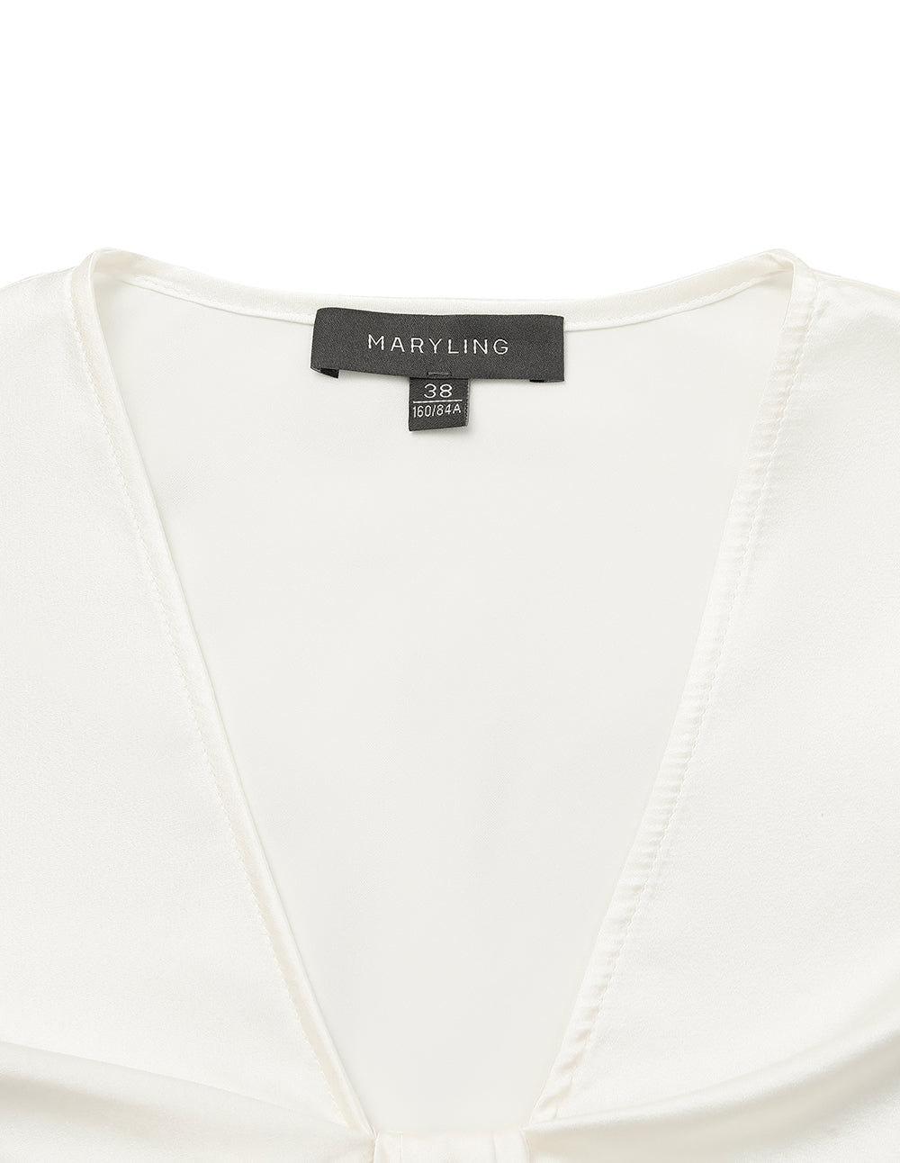 MARYLING V-Neck Knot Sleeveless Top