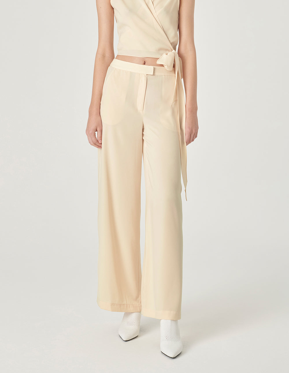 MARYLING Straight Loose-Fit Wide-Leg Pants