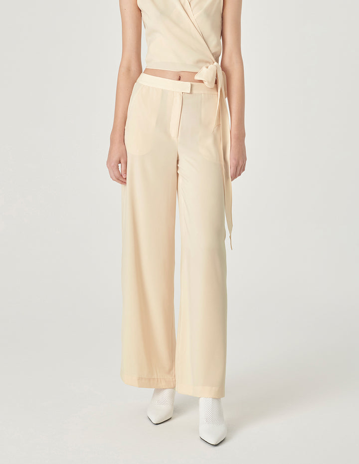 MARYLING Straight Loose-Fit Wide-Leg Pants