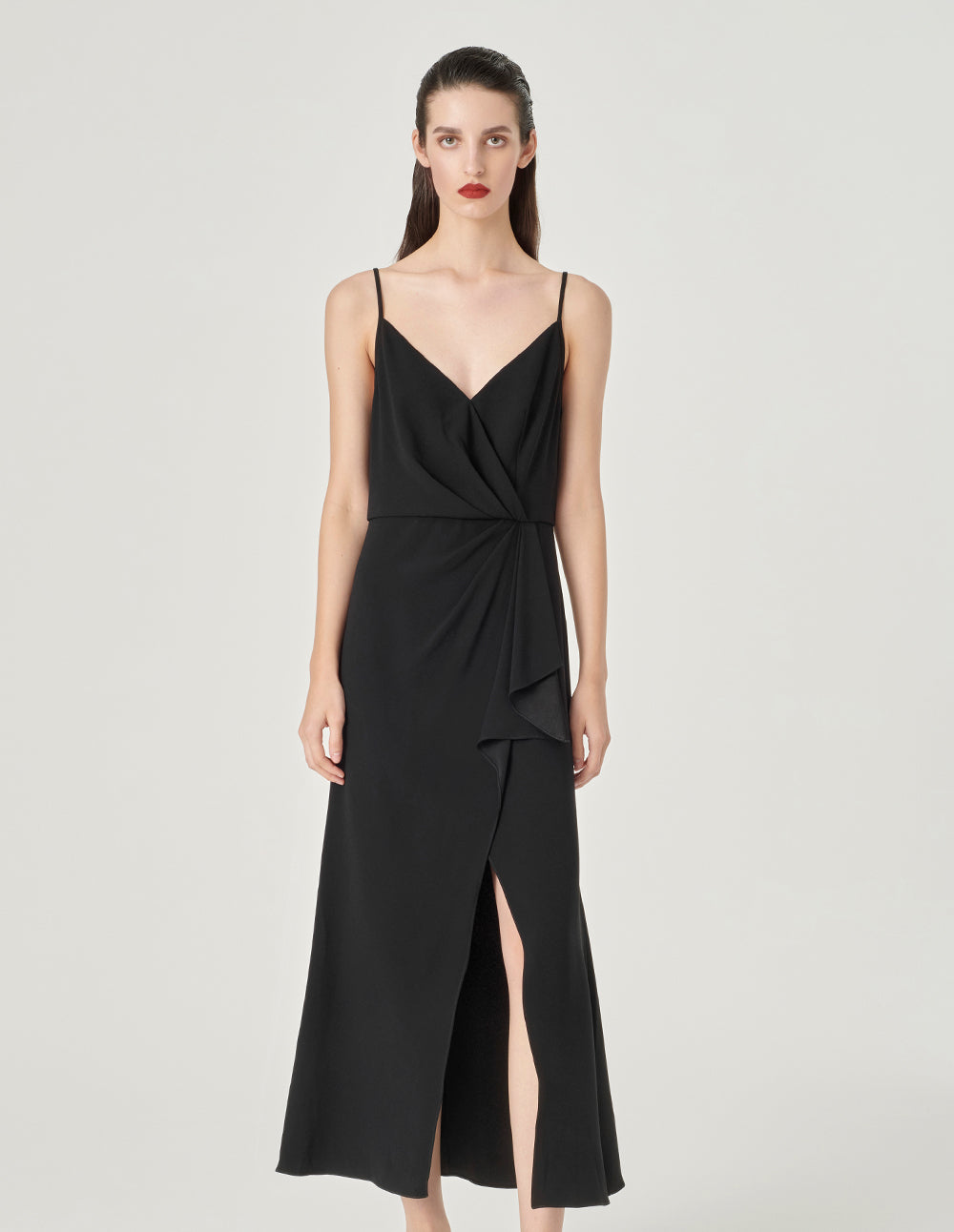 MARYLING Strappy Asymmetrical Dress