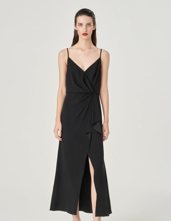 MARYLING Strappy Asymmetrical Dress