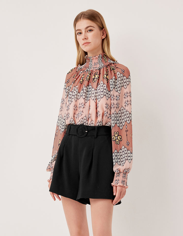 MARYLING Sweet & Versatile High-Waisted Black Shorts