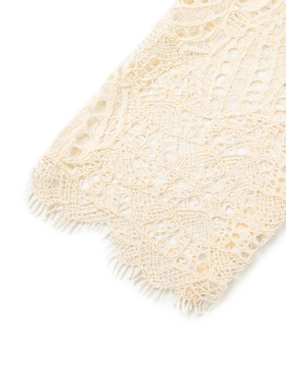 MARYLING V-Neck Long-Sleeve Lace Cropped Cardigan