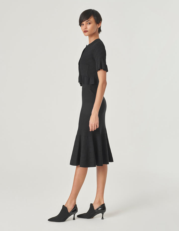 MARYLING Lace Knitted Cardigan