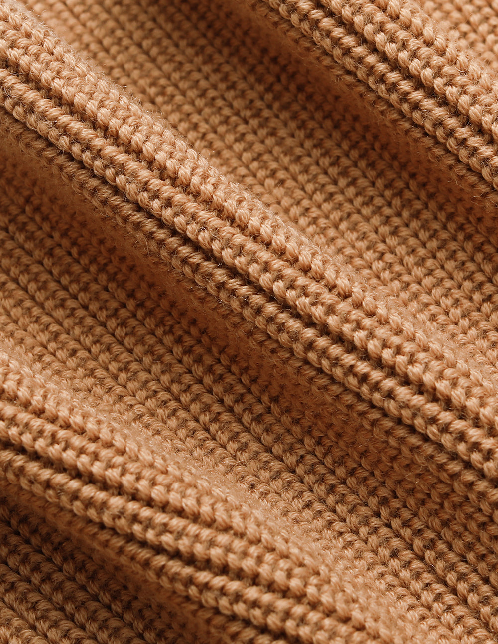 MARYLING Wool Knit Shawl with Collar and Tie Closure