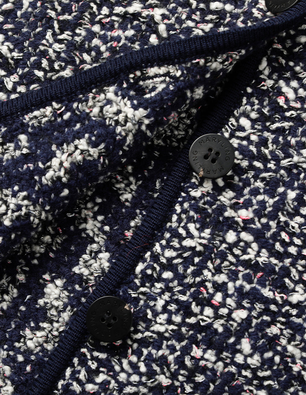 MARYLING Lapel Long Sleeve Wool Knitted Cardigan