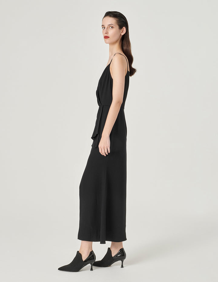 MARYLING Strappy Asymmetrical Dress