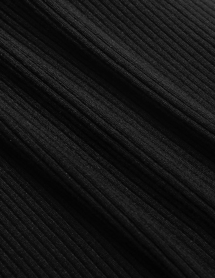 MARYLING Round-Neck Sleeveless Cutouts Knitted Vest