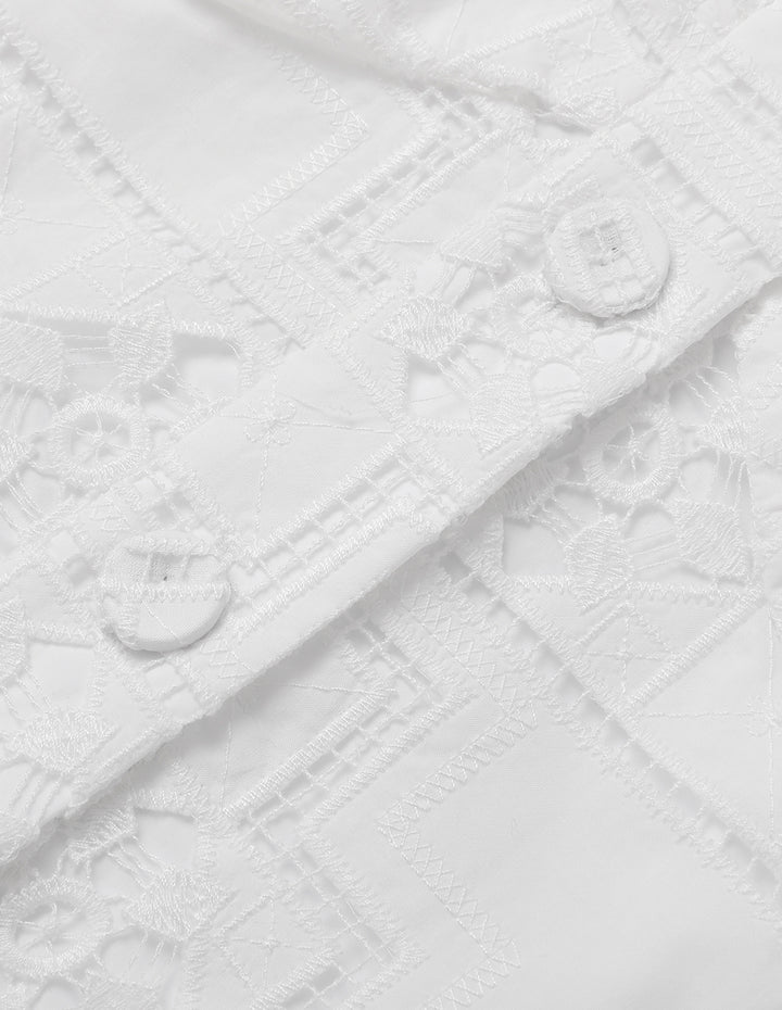 MARYLING Lace Strap Top