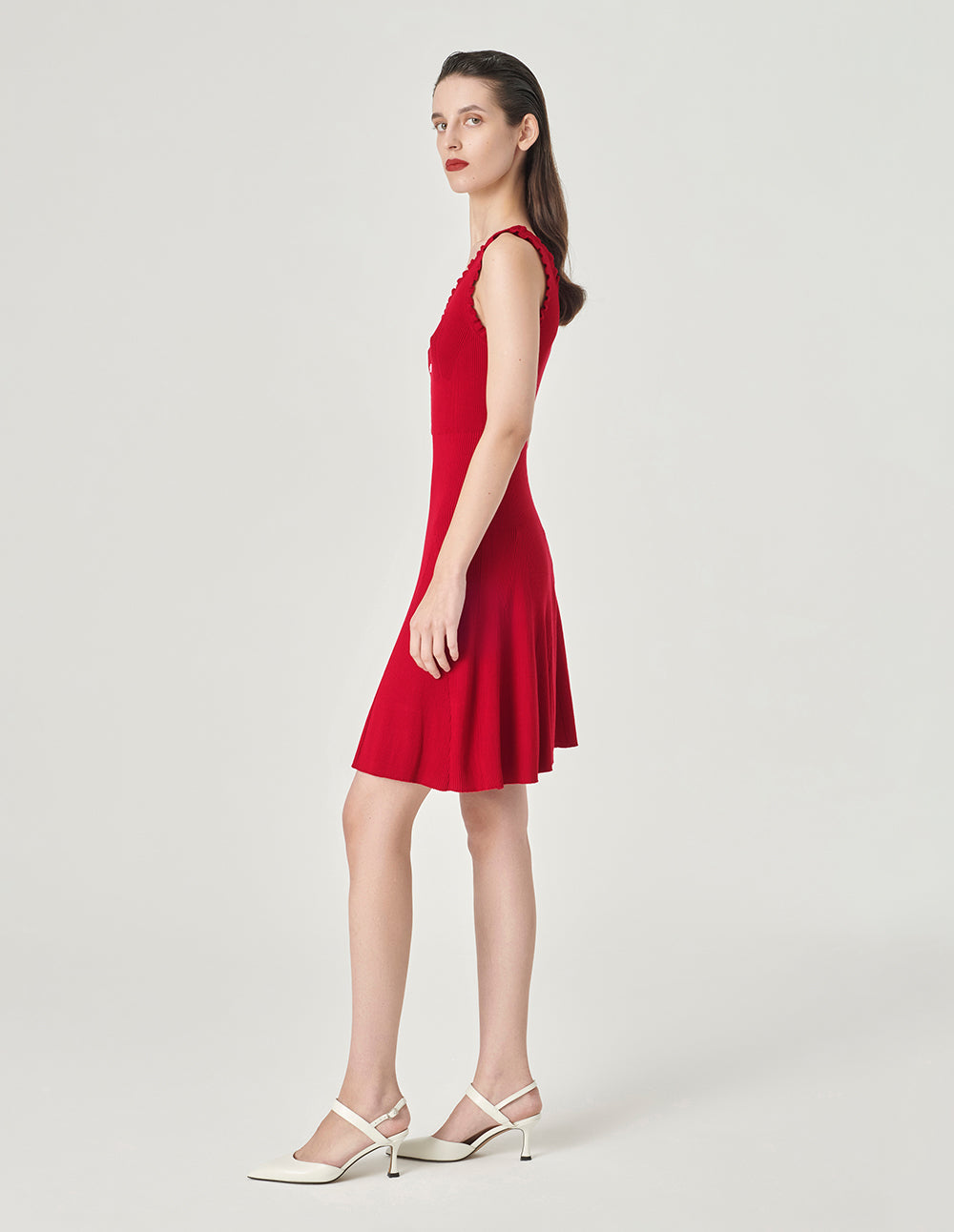 MARYLING Knitted Sleeveless Dress