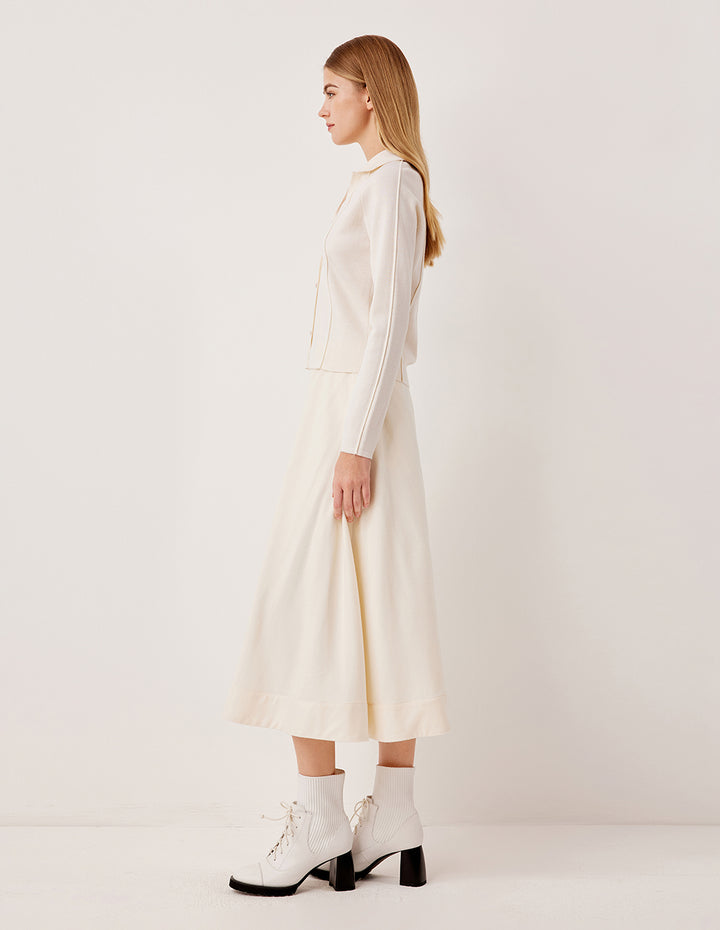 MARYLING A-Line Knee-Length Skirt