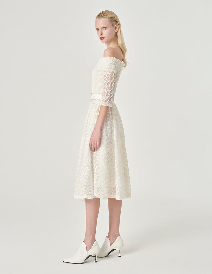 MARYLING One Shoulder A Hem Dress