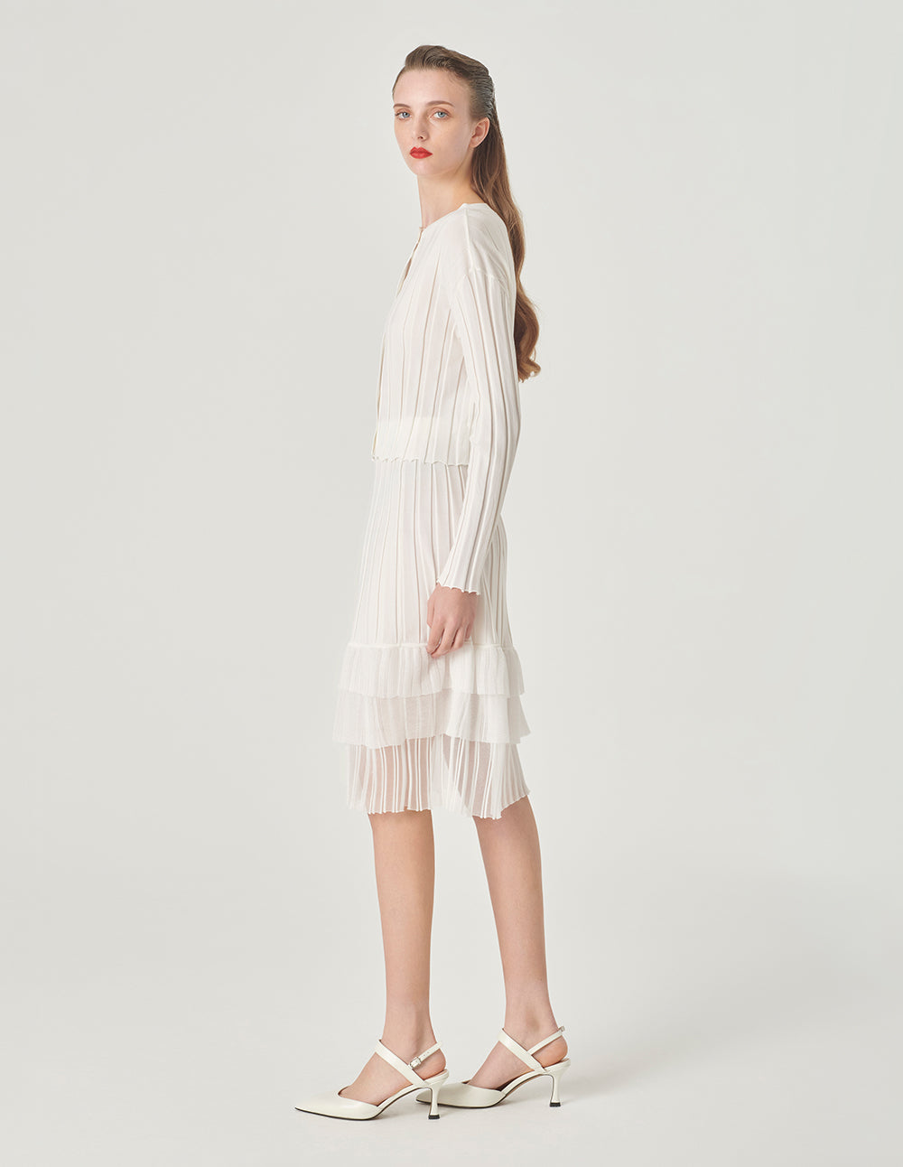 MARYLING Simple Knitted Skirt