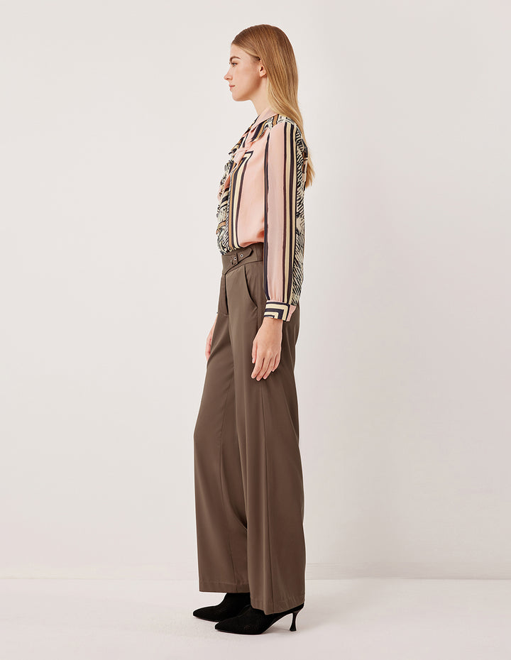 MARYLING Straight Leg Relaxed Fit Wide-Leg Pants