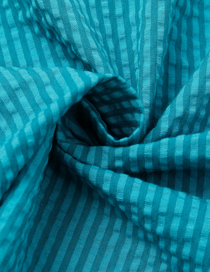 MARYLING Lapel Short-Sleeved Blouse