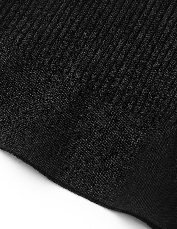 MARYLING Round-Neck Sleeveless Cutouts Knitted Vest