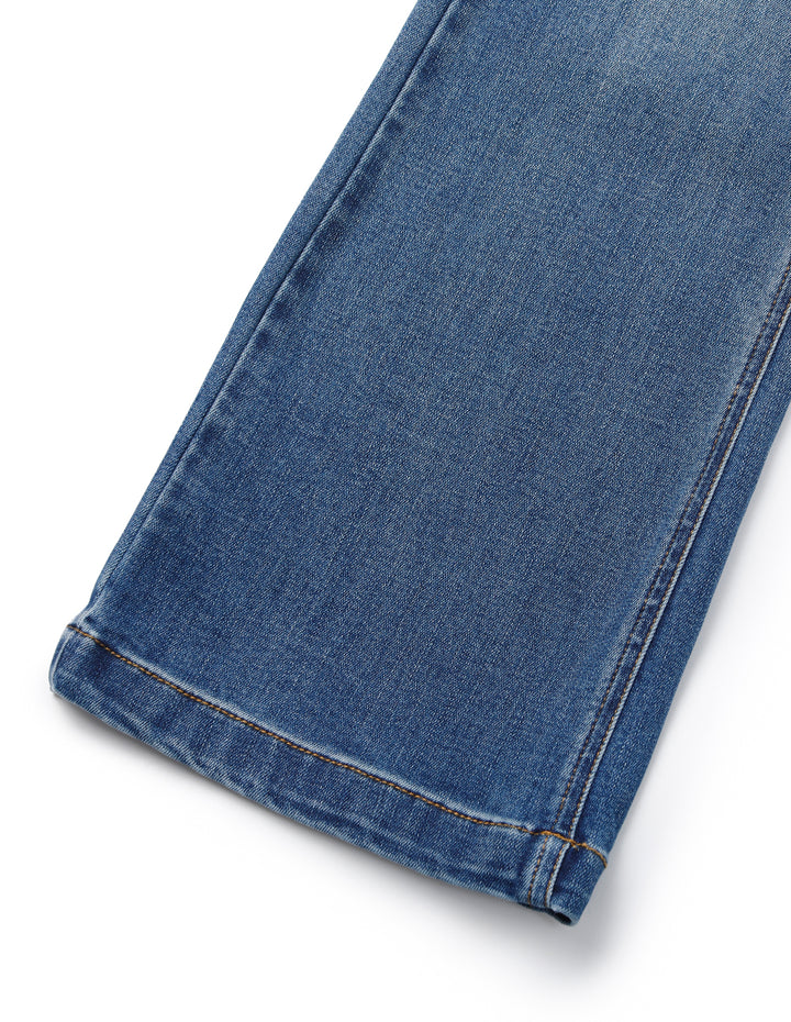 MARYLING Micro-Flare Washed Denim Jeans