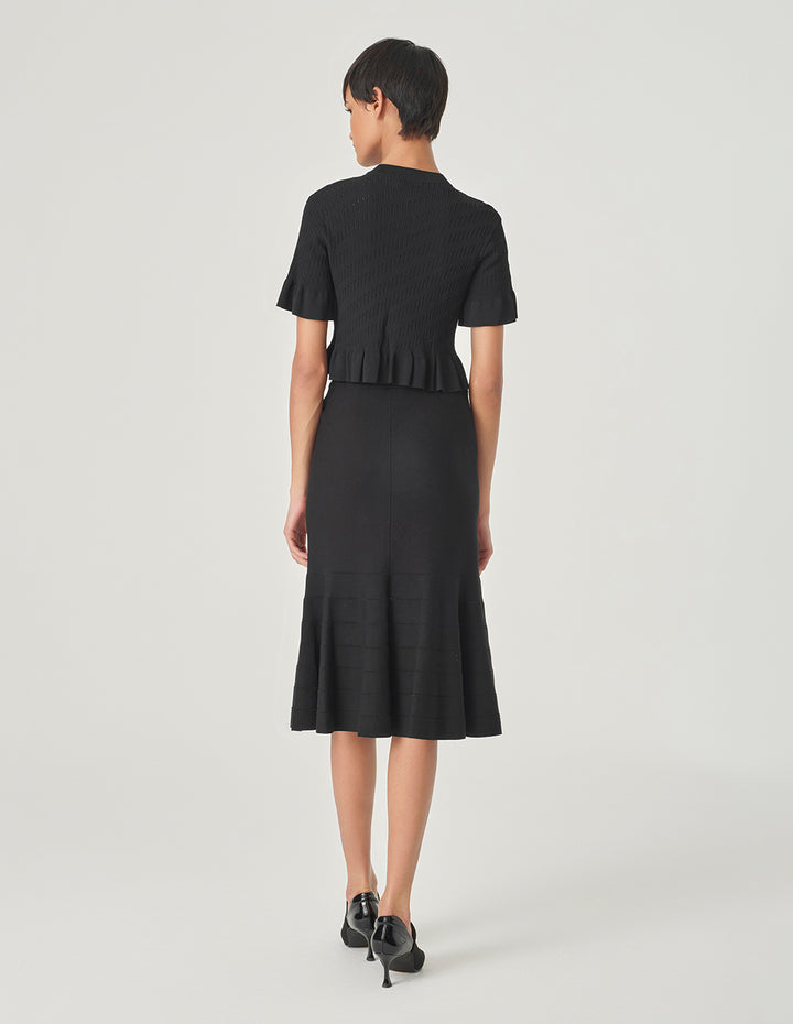 MARYLING Lace Knitted Cardigan