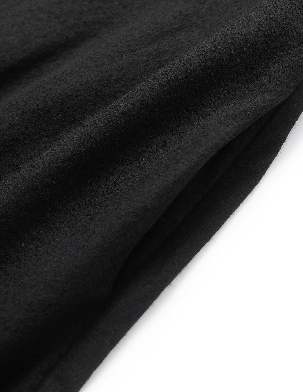 MARYLING Black Ruffled Large Skirt Dress