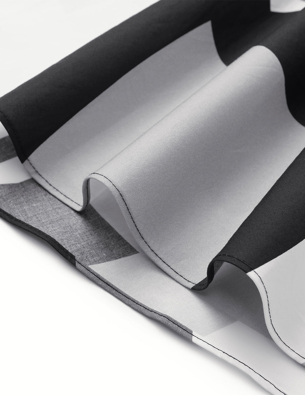 MARYLING Suit Collar Printed Dress