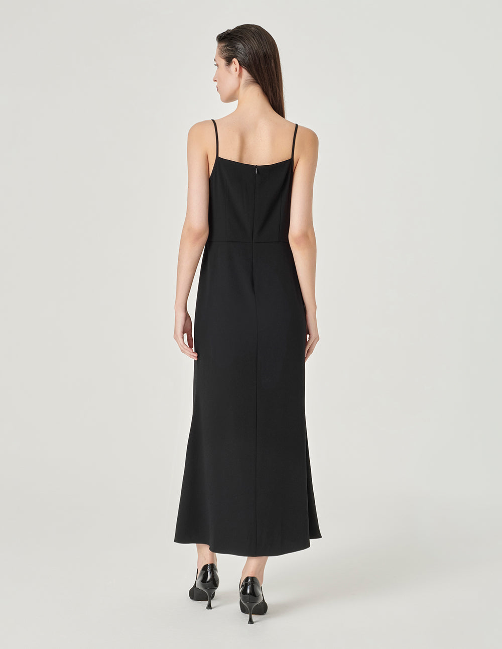 MARYLING Strappy Asymmetrical Dress