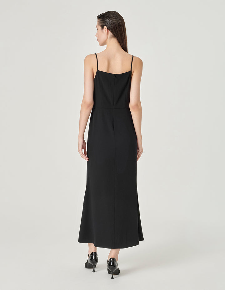 MARYLING Strappy Asymmetrical Dress
