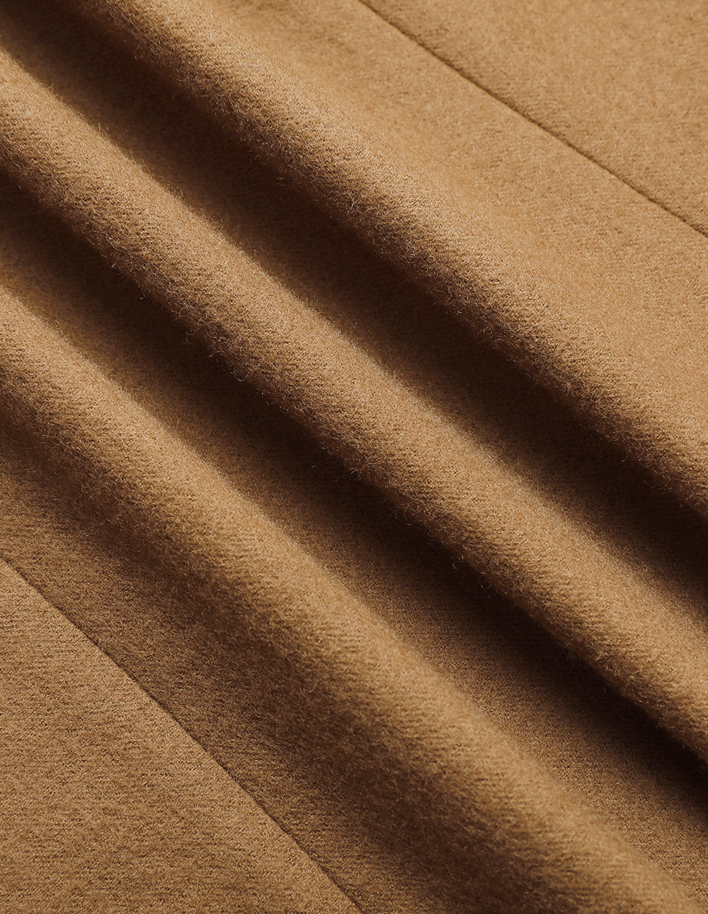 MARYLING Camel Lapel Double-Breasted Blazer