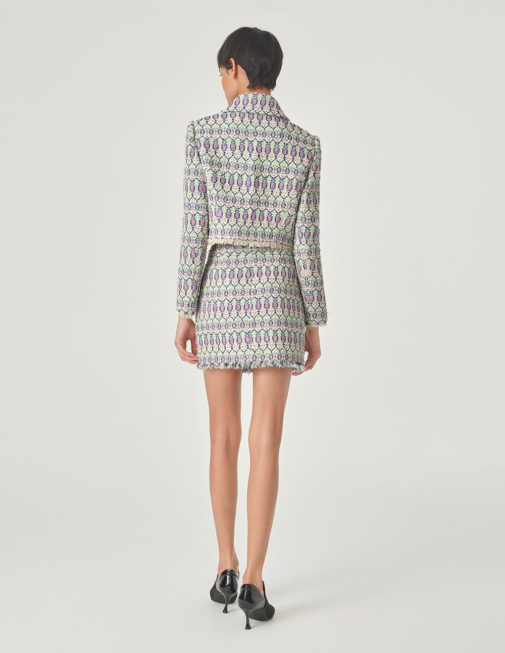 MARYLING Tweed Mini Skirt