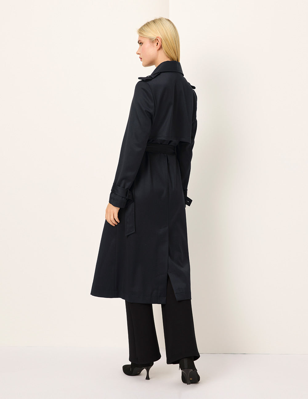 MARYLING Double-Breasted Trench Coat
