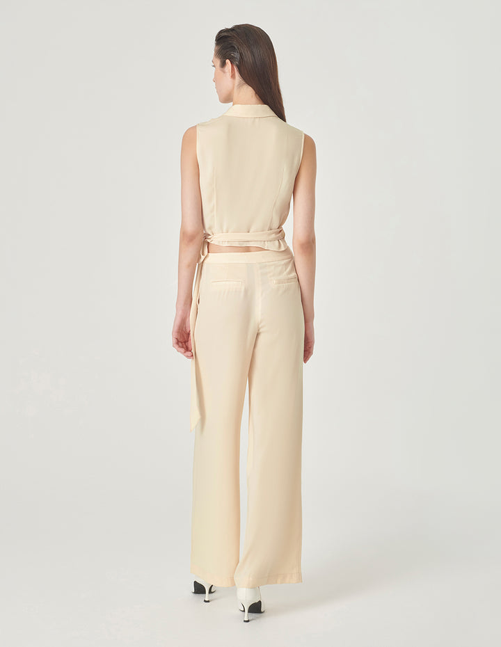 MARYLING Straight Loose-Fit Wide-Leg Pants