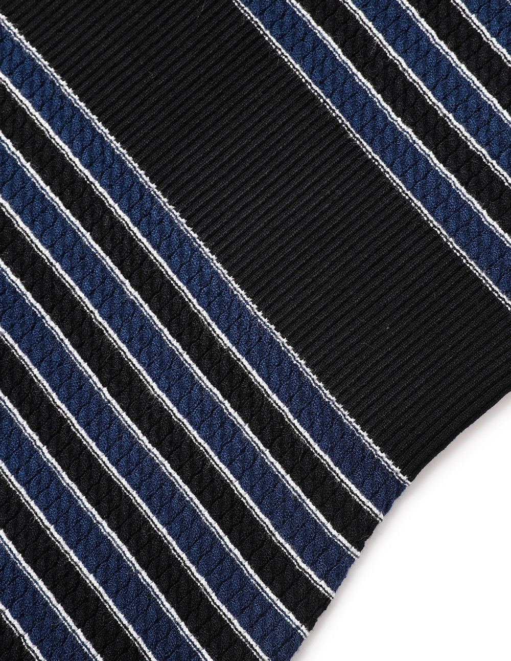 MARYLING Colour Block Crew Neck Knitted Dress