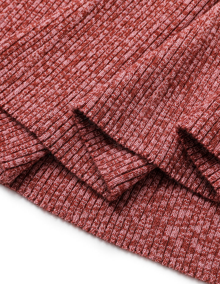 MARYLING Fishtail Wool Fitted Knee-Length Knitted Skirt